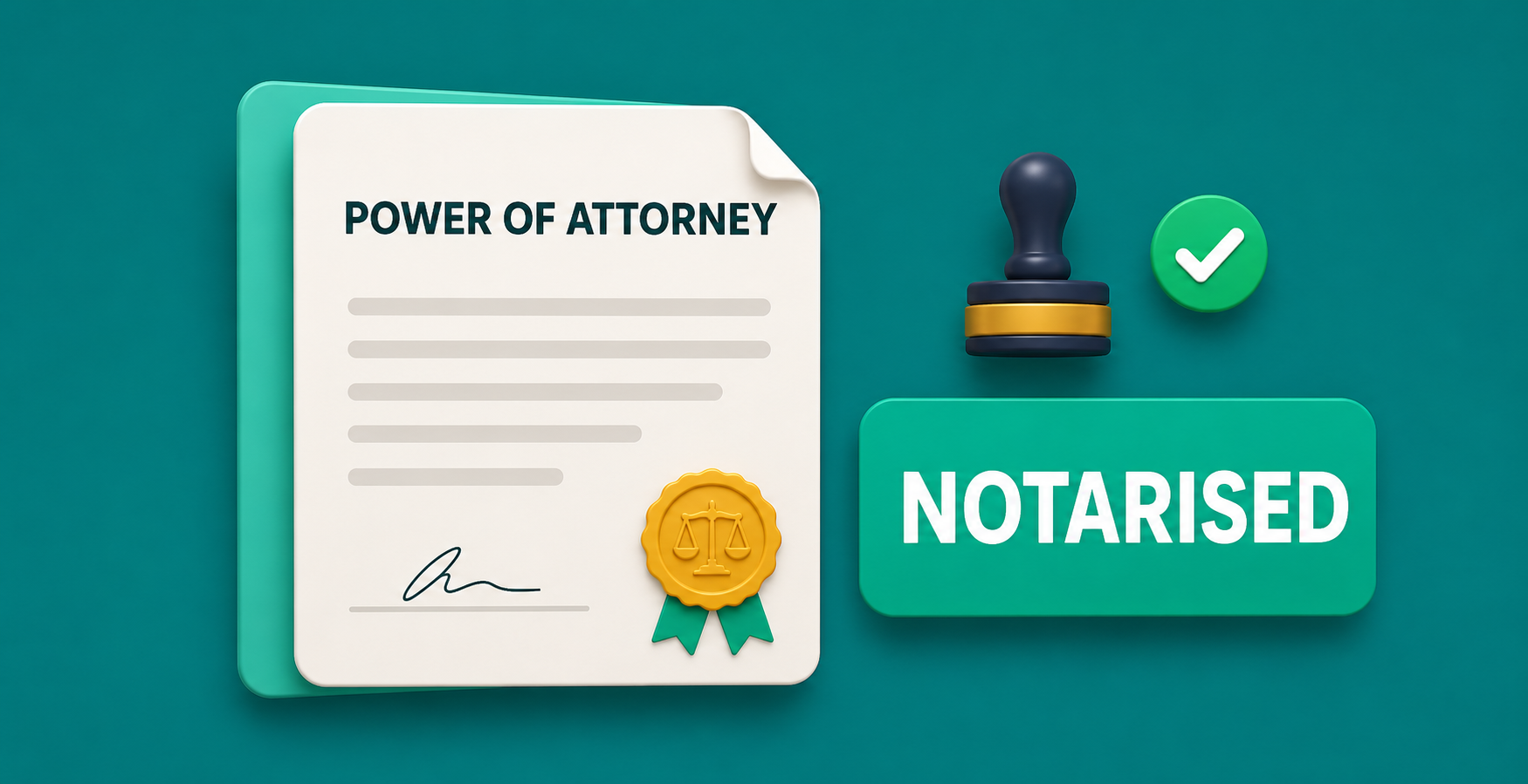 Power of attorney notarisation