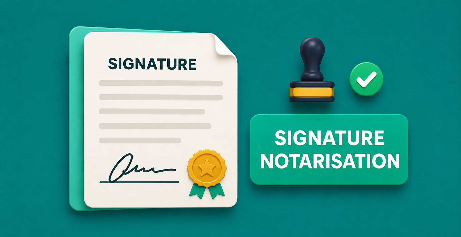 Signature notarisation