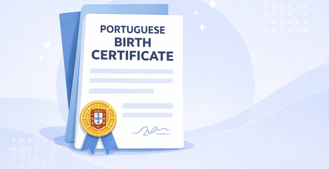 Portuguese Birth Certificate